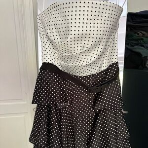 White House Black Market strapless dress, NWT, size 8